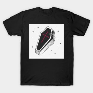 Old school tattoo coffin T-Shirt